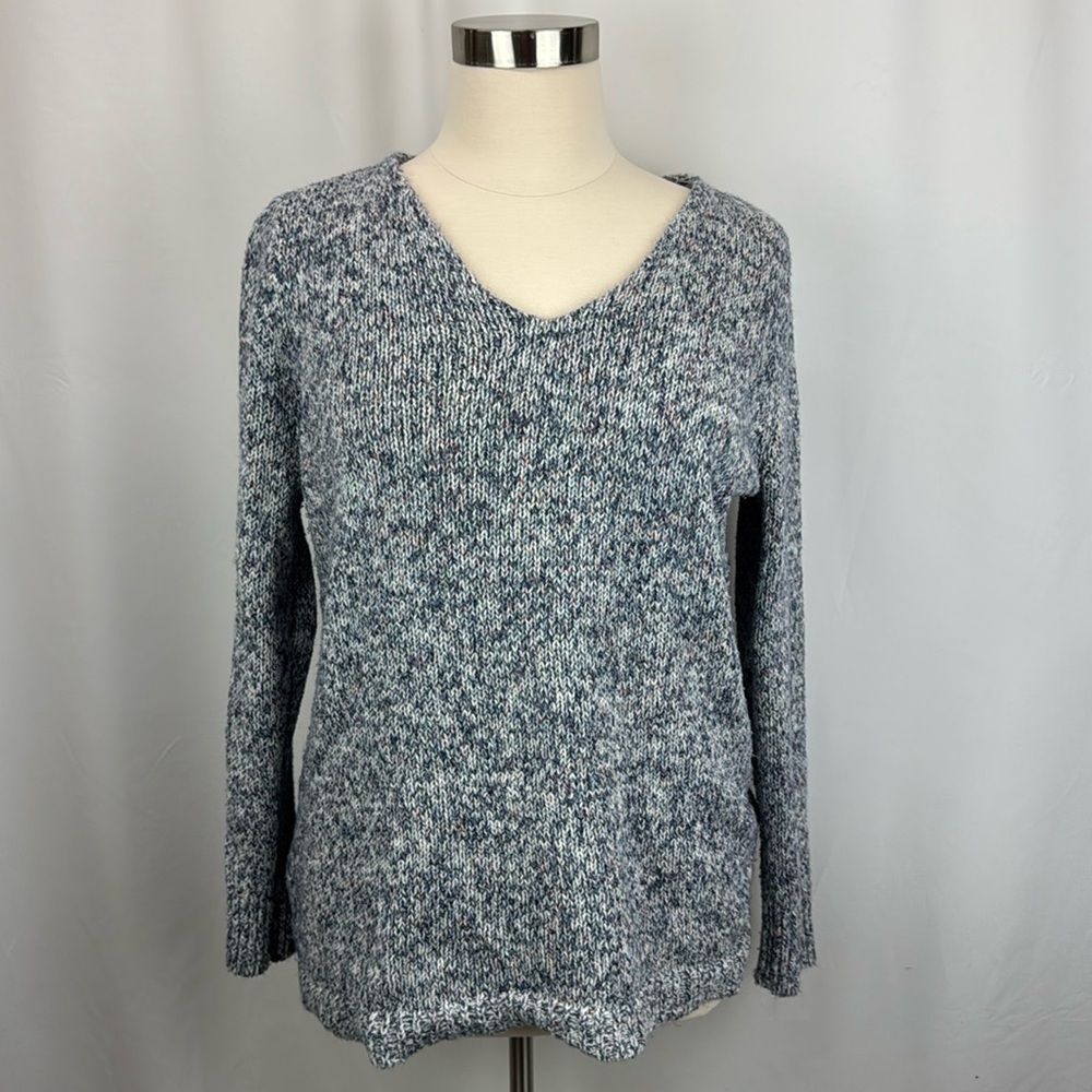 LOFT plus v neck sweater long sleeve 14W